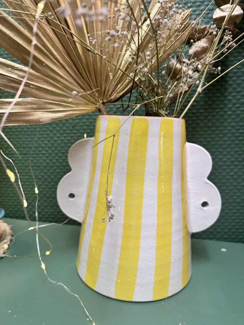VASE FARACHA JAUNE – Image 3