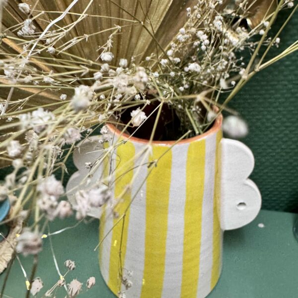 VASE FARACHA JAUNE