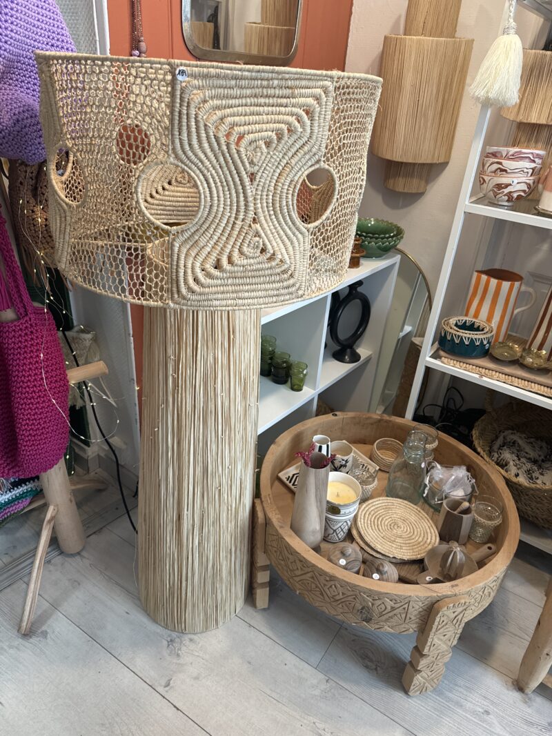 LAMPADAIRE RAPHIA RUBIA