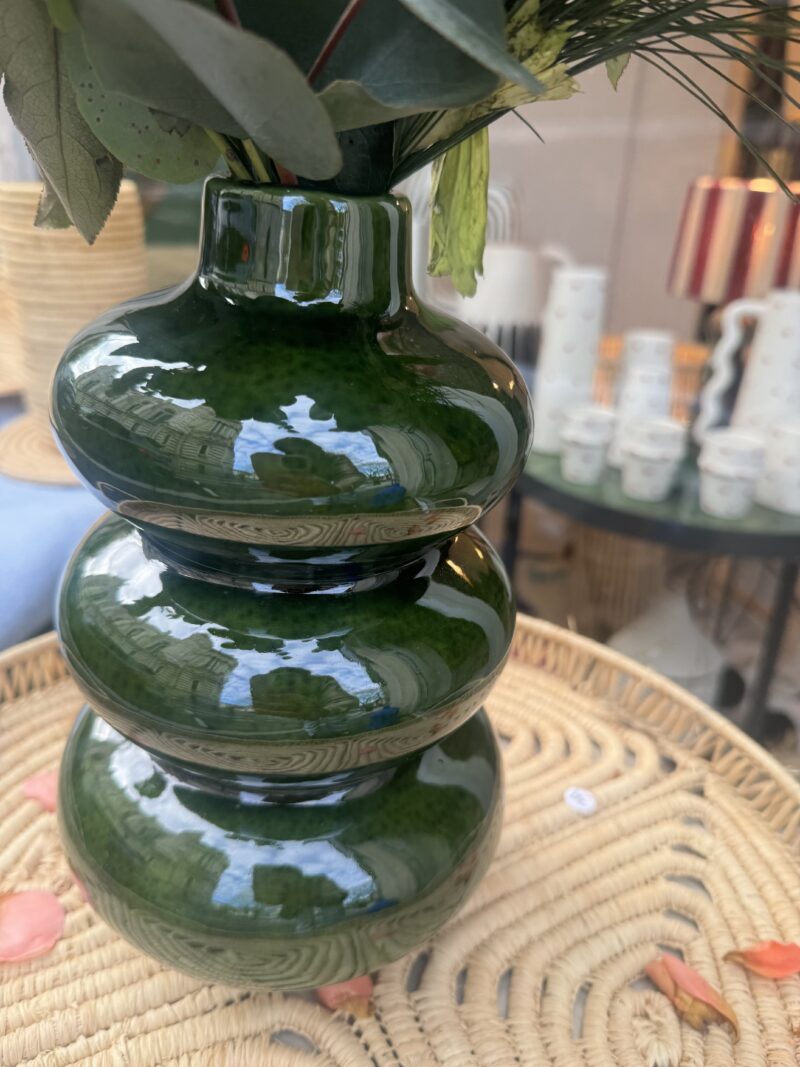 VASE CÉRAMIQUE VERDE – Image 2