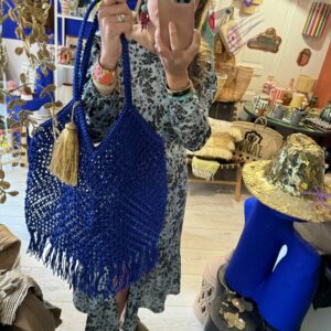 SAC CORDE BLEU MAJORELLE