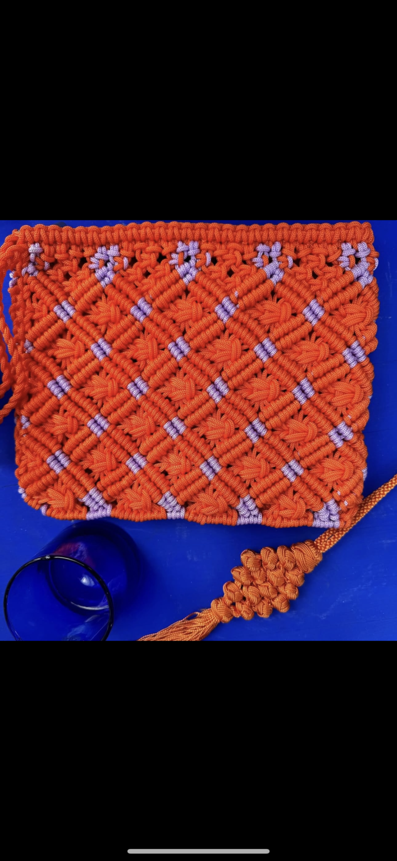 POCHETTE CORDE ORANGE – Image 2